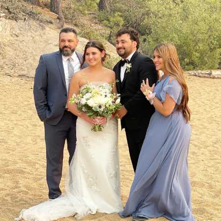 Mariah Ortega's sister Mia Ortega and their mother Natalie Ortega.